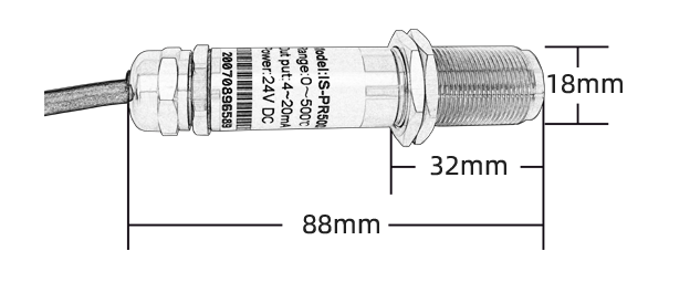 艾亞IS-PR500A經(jīng)濟型工業(yè)用在線式紅外測溫儀(圖4)